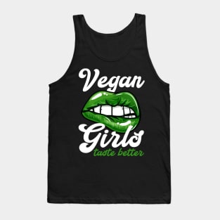 Vegan Girls Taste Better - Herbivore Gift Tank Top